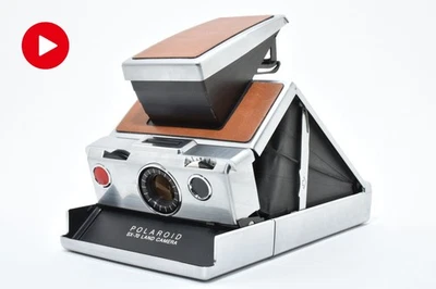 Film Tested! [ MINT ] Polaroid SX-70 Brown Instant Land Camera From JAPAN #092 - Photo 1/4