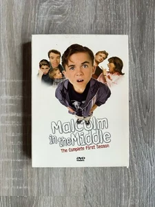 Malcolm In The Middle The Complete First Season (DVD, 2002, 3-Disc) With Manual - Picture 1 of 4