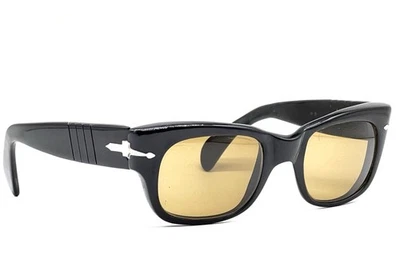 Vintage Persol Ratti 6200 Al-Bashawari 80s Silver Arrow Italy 53mm - Image 1 of 4