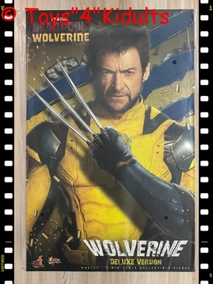 🔥 Hot Toys MMS754 Deadpool & Wolverine Wolverine (Deluxe Version) Figure NEW - Image 1 of 2