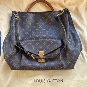 Retired LOUIS VUITTON Monogram Canvas Metis Hobo Shoulder Bag 2 Way Crossbody - Bild 1 von 10