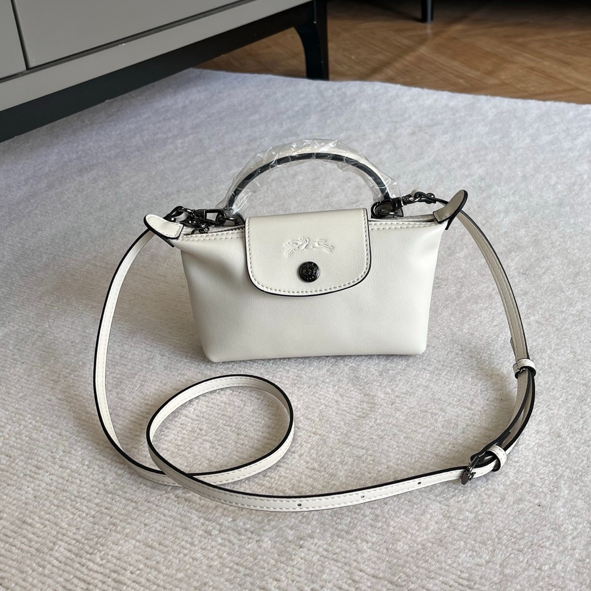 Ivory Longchamp Bags & Handbags for Women for sale | eBay