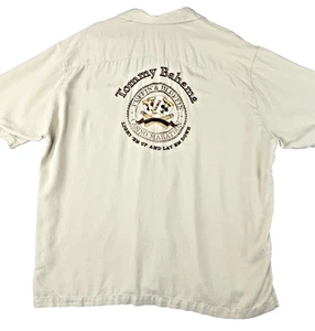 Tommy Bahama Marathon Casino Shirt Men's XL X 100% Silk - Picture 1 of 12