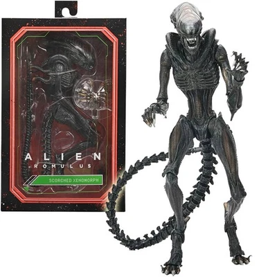 Neca Alien Romulus Scorched Xenomorph 7" Action Figure Movie 1:12 Scale New