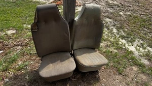 1968-1969 VW Regular Beetle Volkswagen Bug Front OEM Beetle Bug Seats pair - Picture 1 of 14