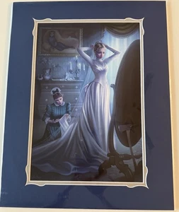 Disney Parks Dylan Bonner Haunted Mansion Print Here Comes The Bride 18x14” - Picture 1 of 3