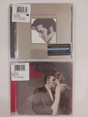 Elvis Presley (CD Lot of 2) Ultimate Gospel, Love Elvis Music BRAND NEW SEALED  Foto 1 de 4