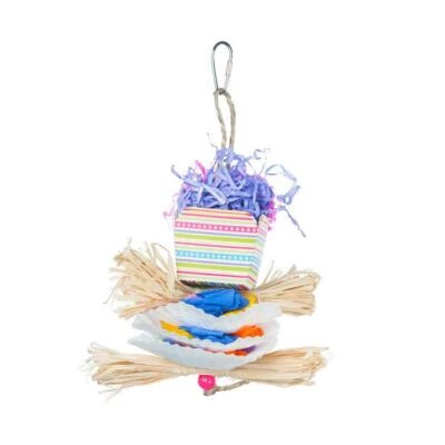 Prevue Pet Products Forage & Engage Dessert Delights Bird Toy, Shreddable Toy - Image 1 of 4