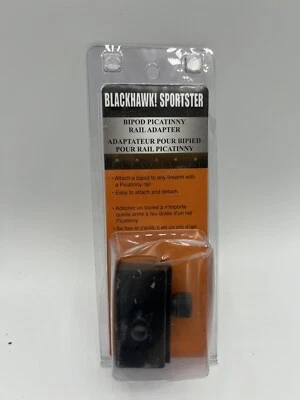 Blackhawk Bipod Picatinny Rail Adaptor 71RA01BK, Black - Image 1 of 2