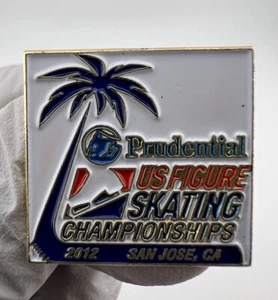 2012 Prudential US Figure Skating Championships Enamel Pin. - Picture 1 of 6