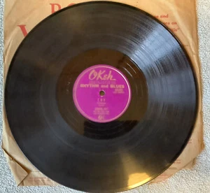 Vintage Vinyl 10” 78 RPM, Johnnie Ray R&B, Cry, Little White Cloud Vg - Picture 1 of 2