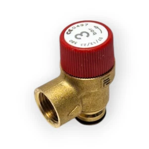SAFETY VALVE 3 BAR COMPATIBLE BAXI OCEAN JJJ009951170 LUNA SPACE 310 BOILER - Picture 1 of 1
