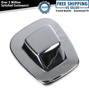 Rear License Plate Light Lens Chrome Left or Right for Chevy GMC Pickup Truck - Picture 1 of 3