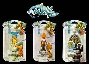 Premio de 3 figuras WAKFU hw YUGO Yago SADLYGROVE NOX DOFUS por Ankama nuevo blíster - Imagen 1 de 5