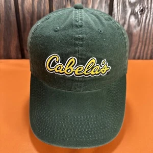 Cabela's Outdoor Store Outfitter Dad Hat Strapback Cap Green Low Profile Green - Picture 1 of 11
