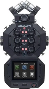 ZOOM H8 Zoom Handy Recorder Podcast 8 Channels Music Production Color Black New - Picture 1 of 7