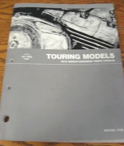 2012 Harley-Davidson Parts Catalog Touring FLT Electra Glide Road King Xlnt - Picture 1 of 2