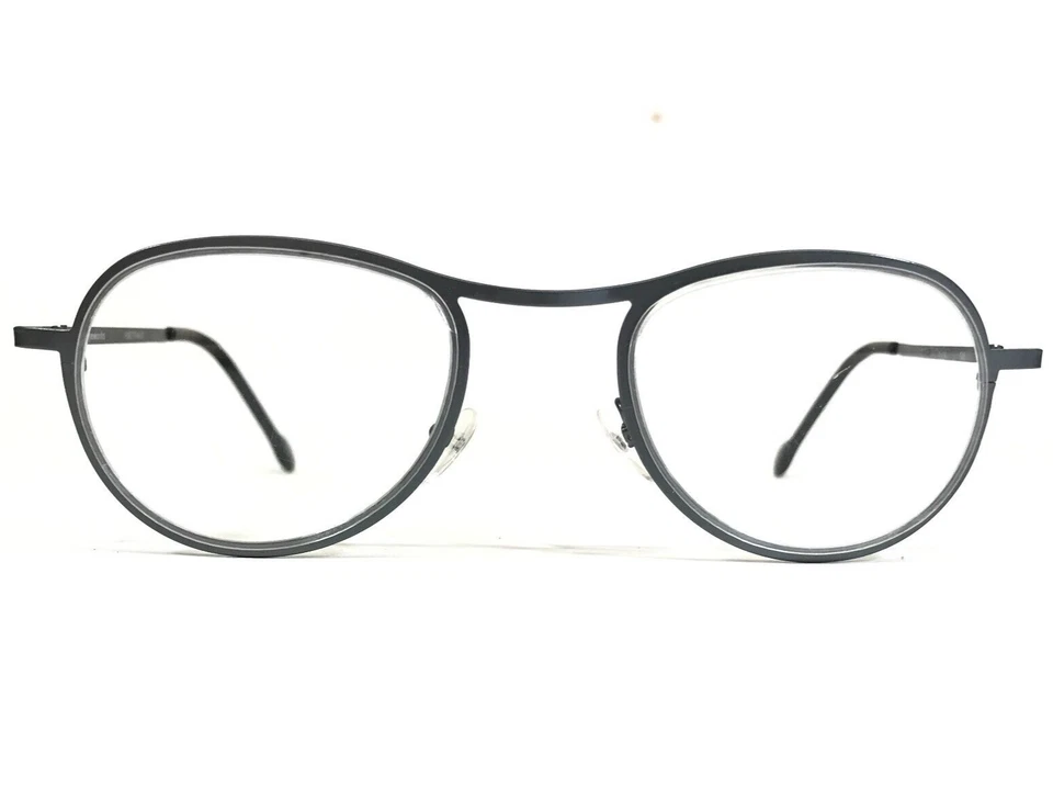 Monturas de gafas vintage La Eyeworks SLICK 545 gris borde completo redondo 43-23-120 Foto 1 de 4