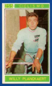 FIGURINA PANINI CAMPIONI DELLO SPORT 1967/68 N.255 WILLY PLANCKAERT VALIDA NUOVA - Imagen 1 de 2