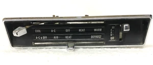 OEM 67,8,9,70,1,2 FORD F100,250 TRUCK HVAC HEATER CONTROLLER,FACEPLATE, WITH AC! - Bild 1 von 6