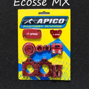 KIT BLING HONDA CRF450X 2005-2018 APICO ANODIZADO ROJO Enduro - Imagen 1 de 6