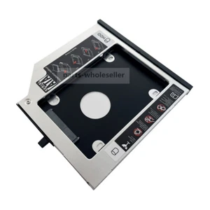 2nd HDD SSD Optical Caddy for IBM ThinkPad T400 T400s T410 T410s T500 W500 T420s - Picture 1 of 10