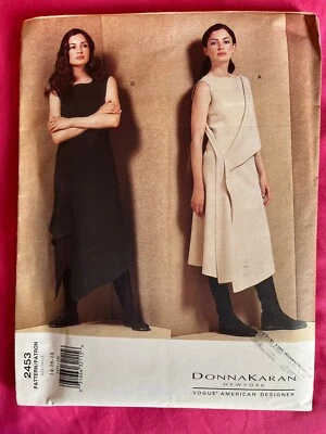 Vogue Patterns 2453 Donna Karan Vogue American Designer UNCUT FF 14-16-18 - Image 1 of 2
