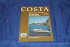 Costa Line / Linea C brochure ENRICO C 1984 "grande croisière Atlantique"