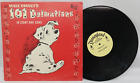 Walt Disney's 101 Dalmatians In Story and Song 1963 Disneyland Vinyl Record   TF