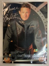 Babylon 5 Bruce Boxleitner Hand Signed John Sheridan 1995 Fleer Trading Card #2