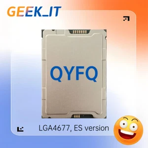 ✅Intel Xeon Platinum 8468 ES QYFQ 1.5GHz 48C / 96T 90M 270W LGA4677 D0 Step3 CPU - Picture 1 of 3