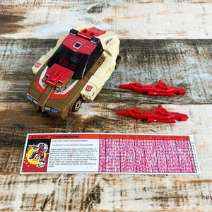 Transformers G1 Chromedome Headmaster - 100% Complete w/ Spec Card - Picture 1 of 3