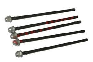 Cylinder Head Stud With Nut Stud Set 5 Units Bajaj Chetak Scooter - Picture 1 of 3
