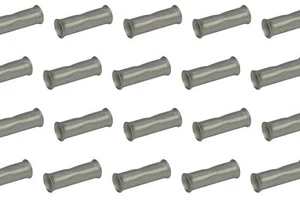 2/0 AWG TEMCo Butt Splice Connector Tin Plated Copper Uninsulated Gauge. 50 Pack - Picture 1 of 5