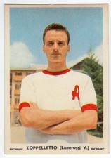 FOOTBALLERS CARDBOARD STEF 1964/65 LANEROSSI V. ZOPPOLLETTO CARD FIGURE