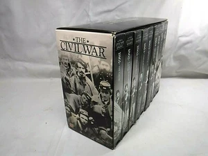 Time Life The Civil War Documentary by Ken Burns 9 Volume Set VHS  - Picture 1 of 5