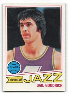 1977-78 Topps #77 GAIL GOODRICH New Orleans Jazz NICE CARD !!!