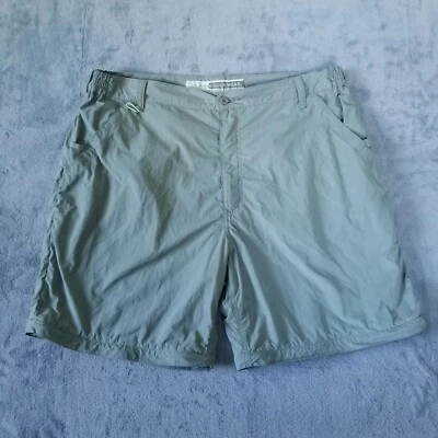 Shorts verde masculino Cabela's GuideWear GXII tamanho XL caminhada ao ar livre 40 UPF - Imagem 1 de 4