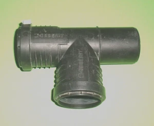 Geberit Silent PP schallgedämmtes Abflussrohr Abzweig DN 50/50 87.5° - Bild 1 von 1