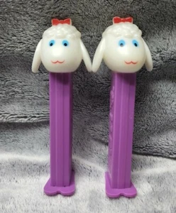 Pez Lamb purple stem - Lot of 2  - Picture 1 of 3