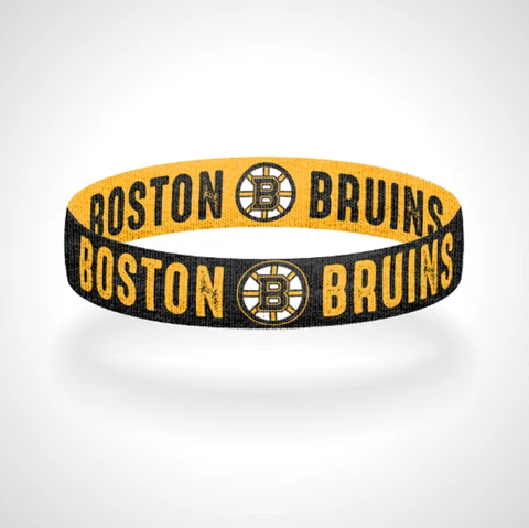 Reversible Boston Bruins Bracelet Wristband Go Bruins Bracelet Cover