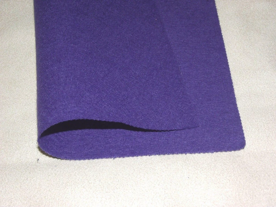 Acrylic Felt Baize Craft/Poker Fabric Material - PURPLE - Image 1 of 1