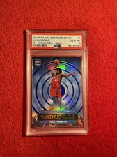 🔥 PSA 10 JOEL EMBIID 2019 Panini Donruss Optic #1 T-MINUS BLUE /85 POP 3 (TT)