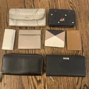 Lote Mixto de 8 Carteras de Diseñador Agnes B, Furla, Paul Smith, Marc By Marc Jacobs - Imagen 1 de 24