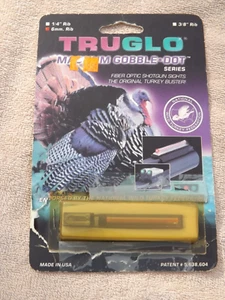 Truglo Magnum Gobble Dot Fiber Optic Shotgun Sights Series OPENED NEW REMINGTON - Picture 1 of 7