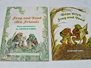 2 x Vintage Frog and Toad Books by Arnold Lobel - Picture 1 of 8