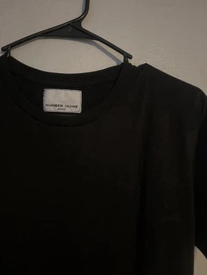 number nine black tee Size s - Image 1 of 3