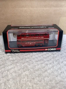 Corgi 1/76 Scale OM43708 - Sunbeam S7 3 Axle Trolley Bus South Lanes Leigh - Picture 1 of 3