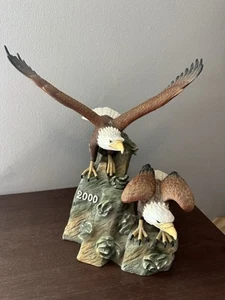 Porzellan Adler Figur Kristall Dom Ministerien 2000 - Bild 1 von 12