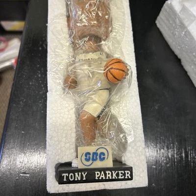 Tony Parker San Antonio Spurs Bobble Head Doll SBC Center 2005  - Image 1 of 3
